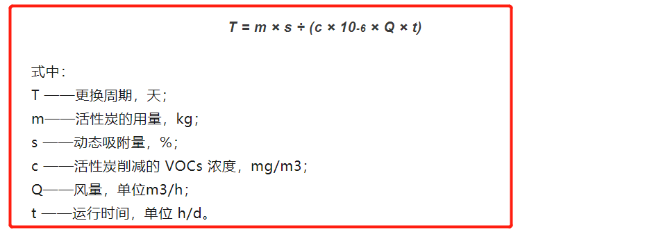 vocs廢氣治理中活性炭動(dòng)態(tài)吸附量的取值依據(jù)-